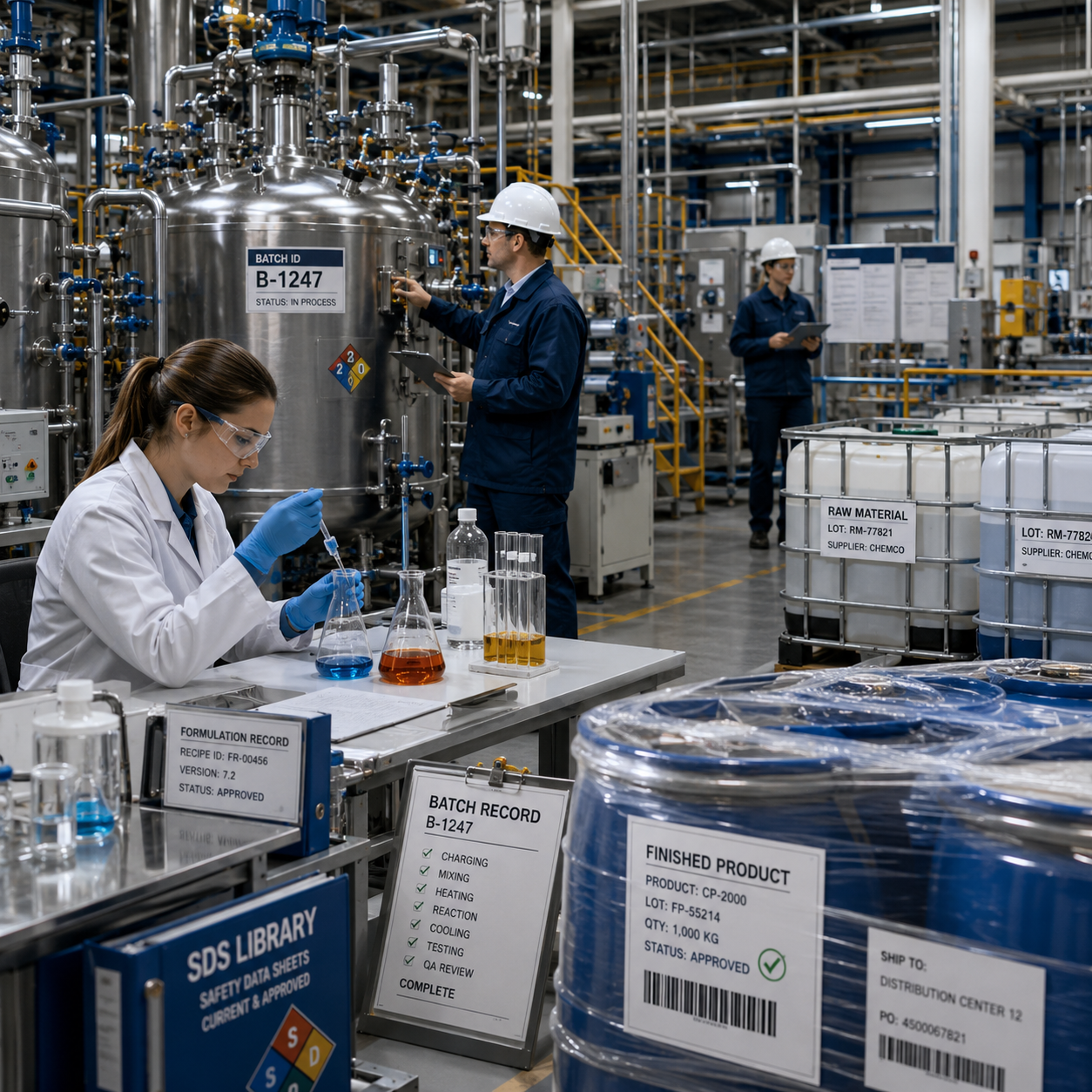 ERP for Chemical Manufacturing Compliance