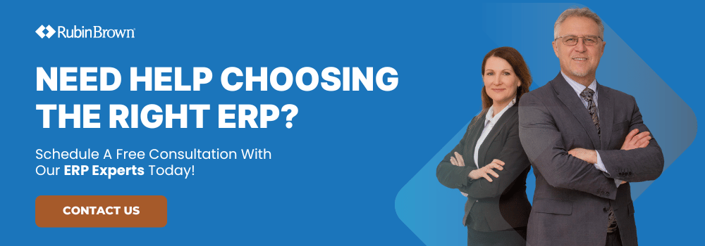 Choose the right ERP for your business