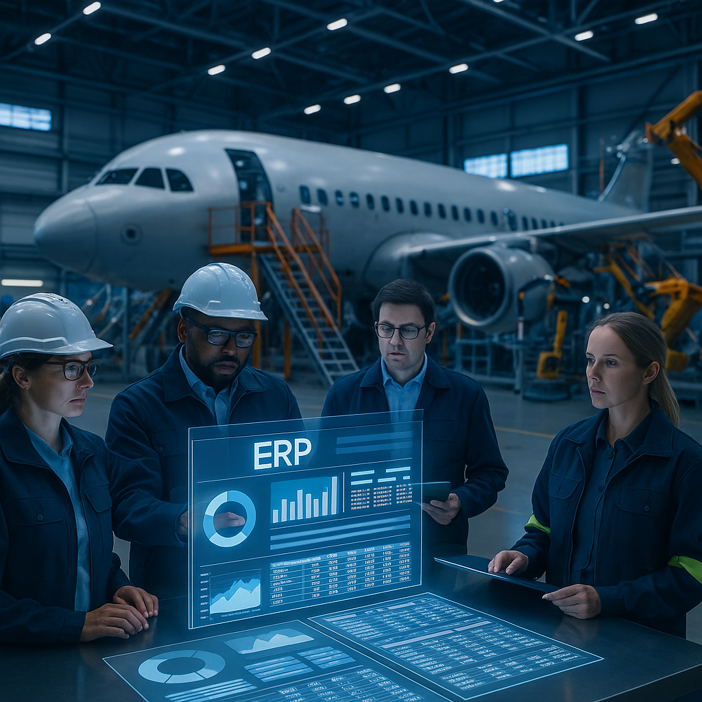 ERP Implementation Strategies That Work for Aerospace & Defense