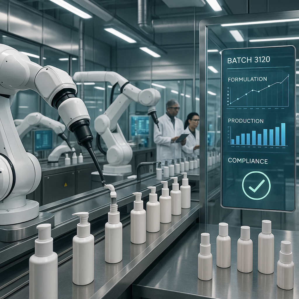 How ERP Software Streamlines Cosmetic & Personal Care Manufacturing