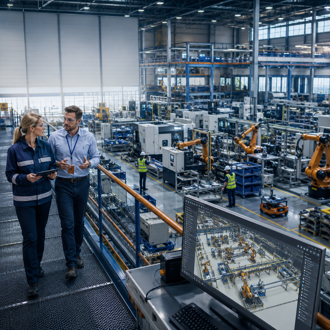 Digital Twin in Manufacturing: How Simulation and ERP Are Shaping the Future of Smart Manufacturing