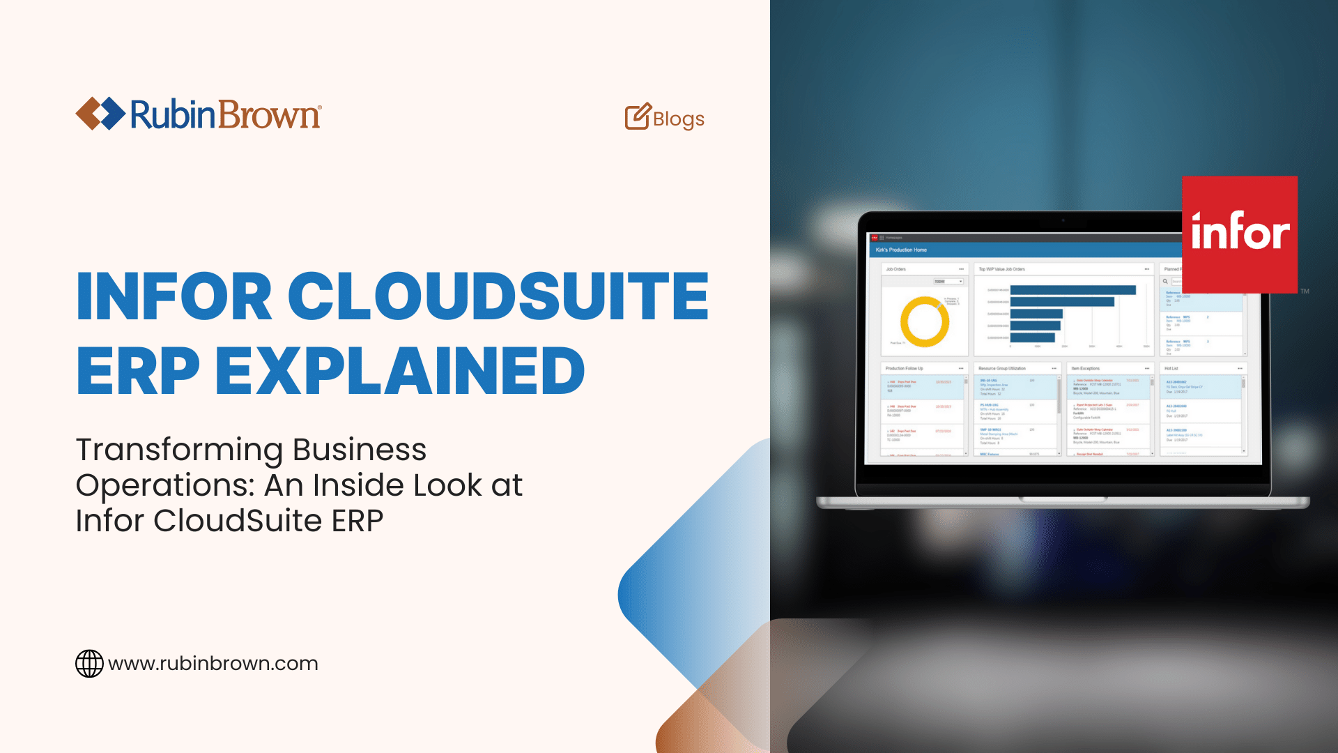 Transforming Business Operations: An Inside Look at Infor CloudSuite ERP